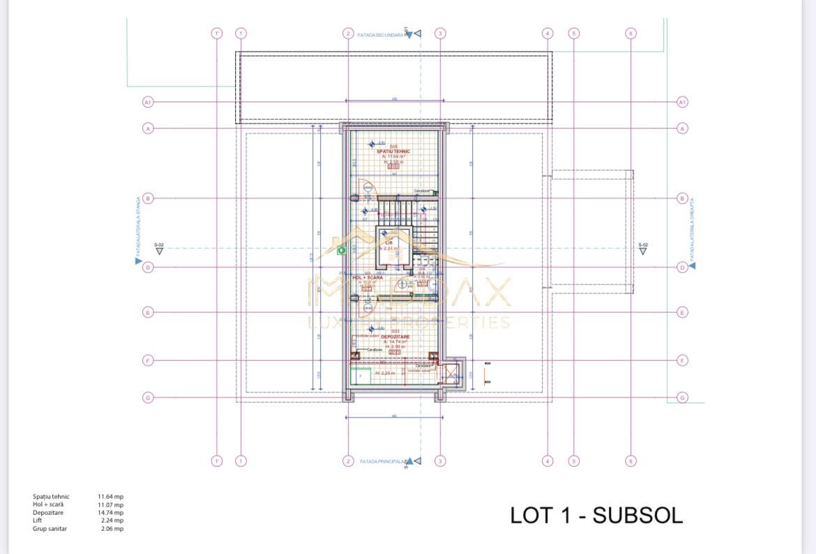 Vila individuala SMART_LUX**P+2***10 camere***Lift interior//Pipera - Schiță 49