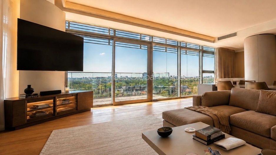 Persoana Fizica Apartament mobilat designer 4 camere Upsite panoramic view Lac - Poză 6