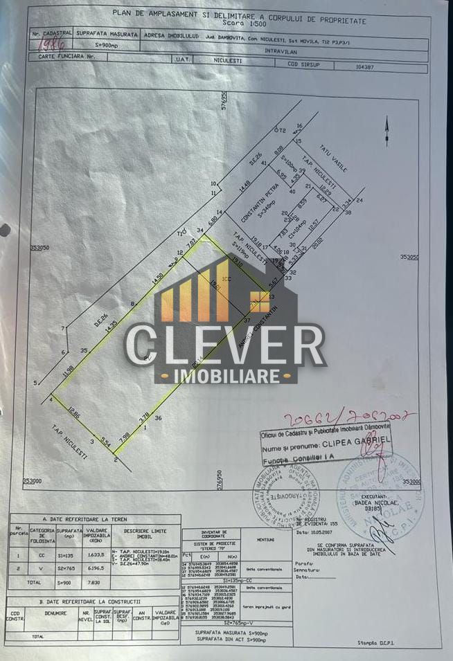 Teren Intravilan Sat Niculesti Com. Movila cu Utilitati - Poză 2