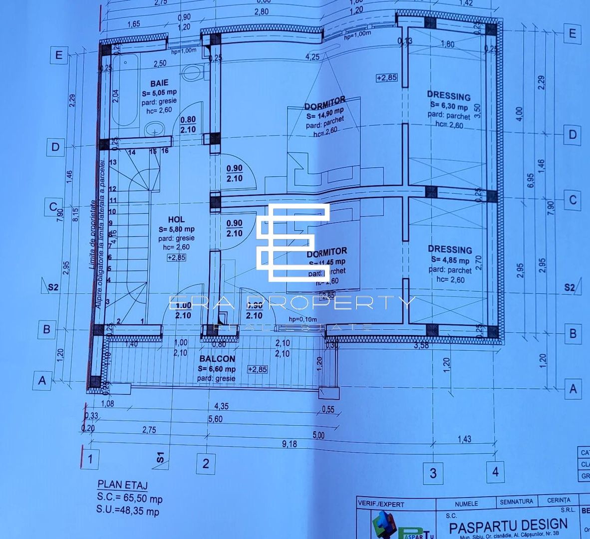 Casă modernă în Sibiu 13Omp utili – etaj retras, terase -teren 255 mp - Schiță 7