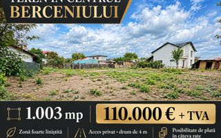 Teren 1.003 mp în centrul Berceniului | Acces privat | Rate - Poză 3