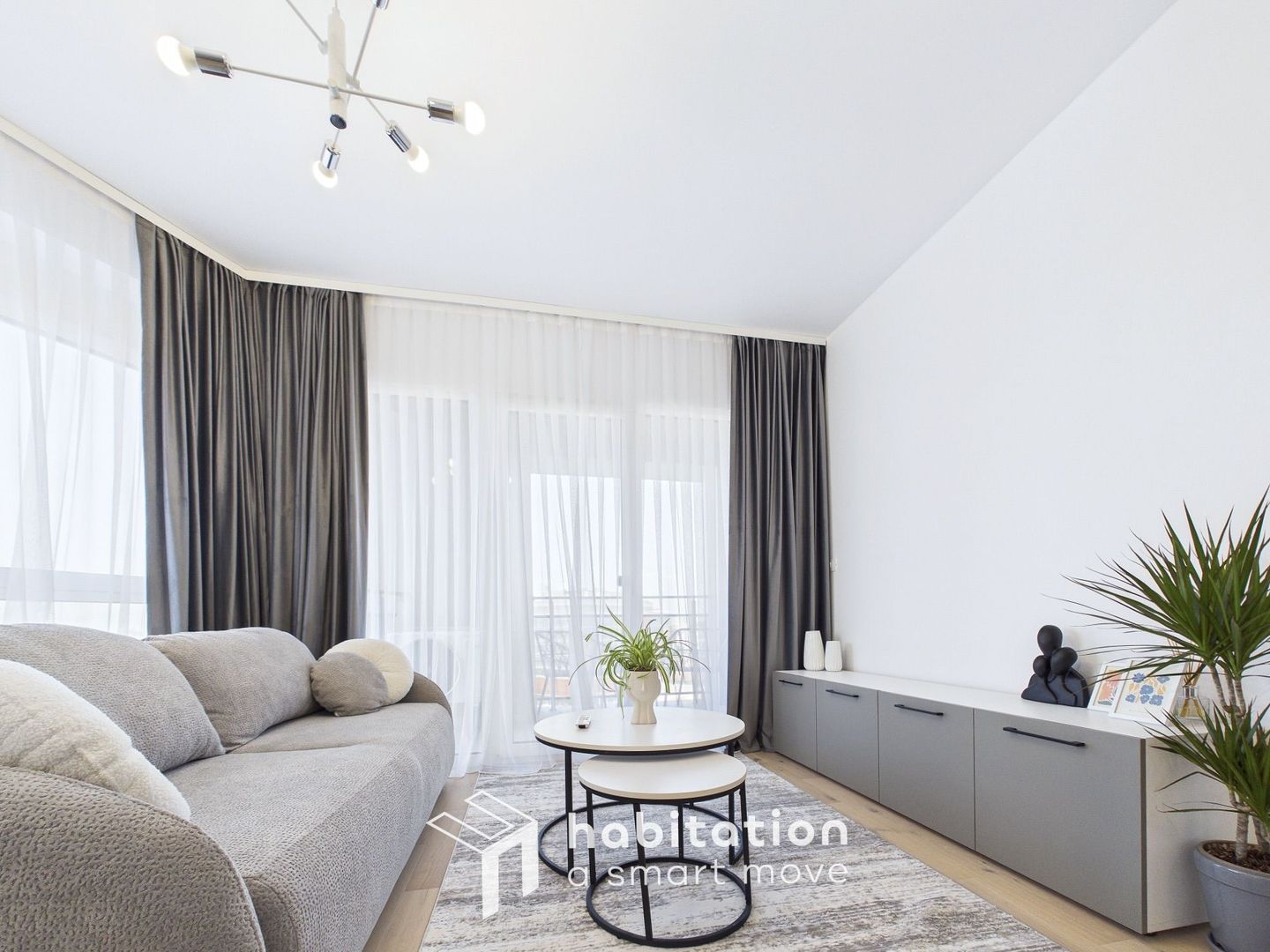 Apartament cu vedere spectaculoasă, prima închiriere,  Nord One - Poză 4