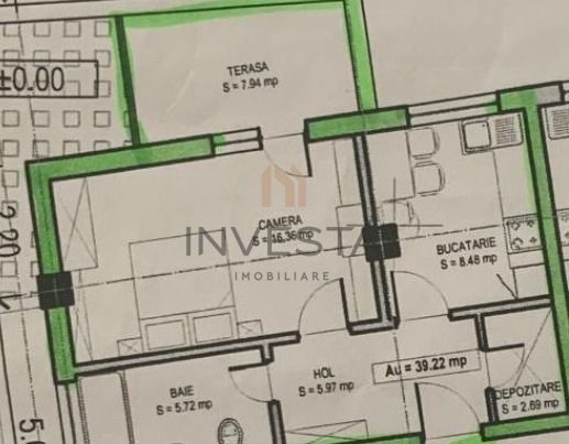 Oportunitate de investitie!Apartament cu 1 camera str. Observatorului! - Schiță 6