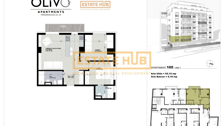 Apartament nou 3 camere-Dorobantilor- 0%comision - Poză 5