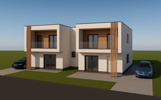 Casă modernă tip duplex, 4 camere – Șelimbăr, zona Triajului - Poză 2