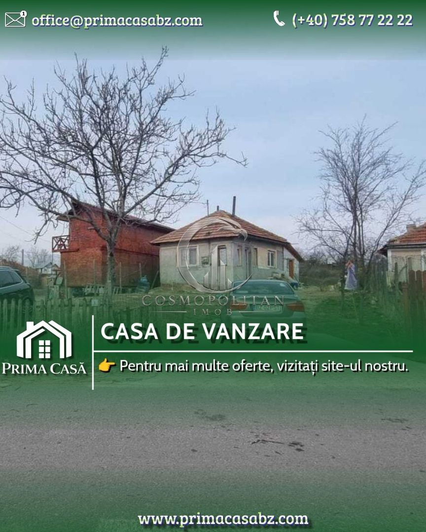 Casa in Suditi Posta Calnau (12km de Buzau) teren 1111mp Pret: 27.000 Euro - Poză 1