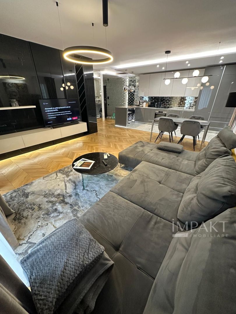 De inchiriat apartament 2 camere, central - LUX, zona The office - Poză 8