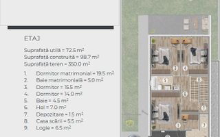 VILA INDIVIDUALA PREMIUM | TUNARI - Schiță 22