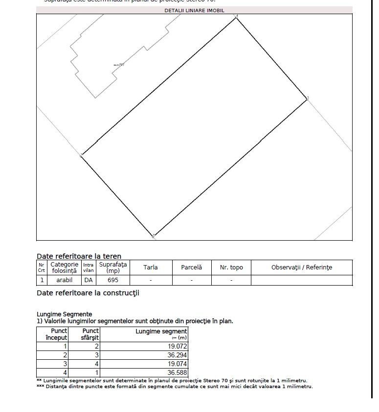 Teren 700 mp Torontalului | Spitalul Rocordis | P+2E. POT max. = 30%. CUT max.=1 - Poză 3