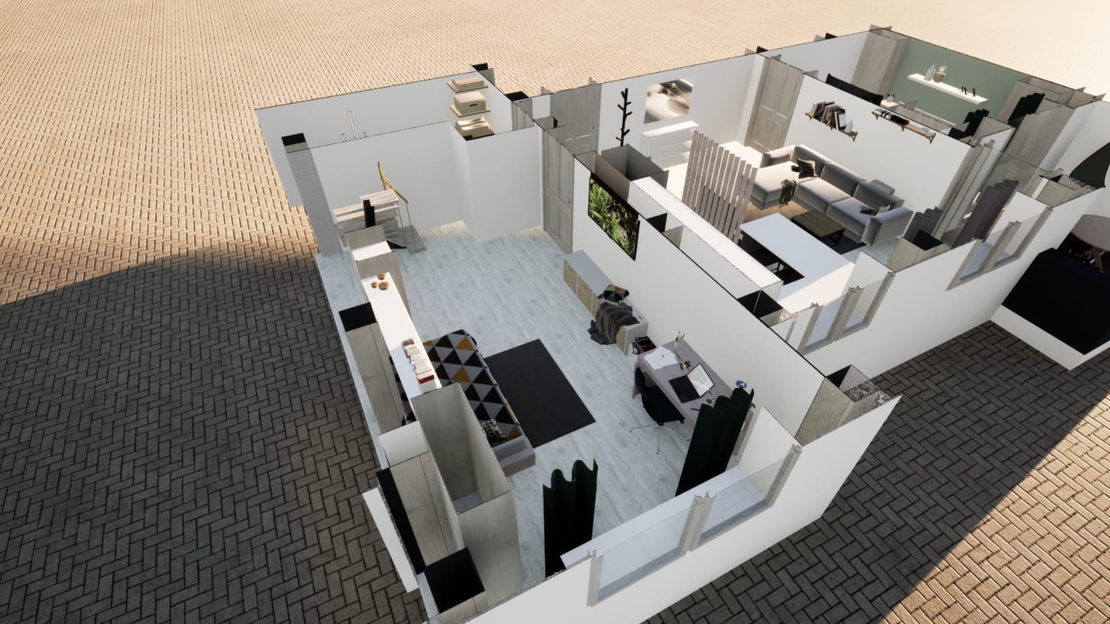 Apartament cu scara interioara - zona Kaufland - Poză 16