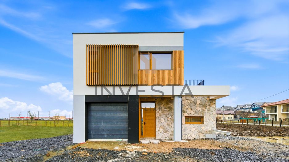 Casa individuala nZEB cu piscina, 501 mp teren, 160mp utili, Sanicoara - Poză 3