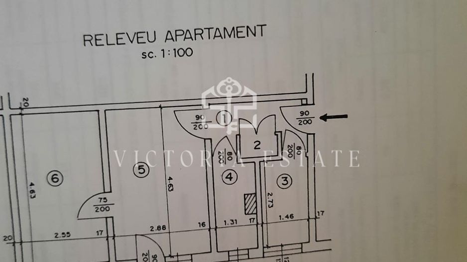 Apartament 2 camere,etaj 2,vest.disponibil - Poză 7