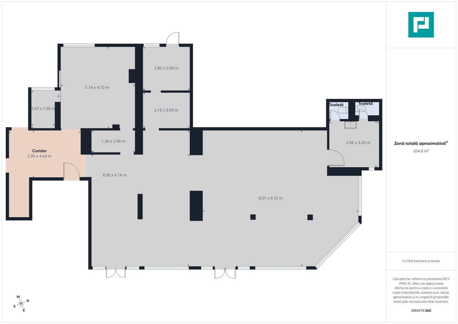 Spațiu comercial 269 mp zonă centrală Oradea - Poză 10