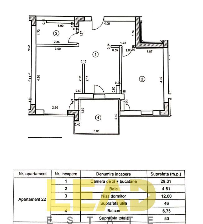 Apartament 2 camere de vanzare in Avantgarden Brasov! - Poză 10