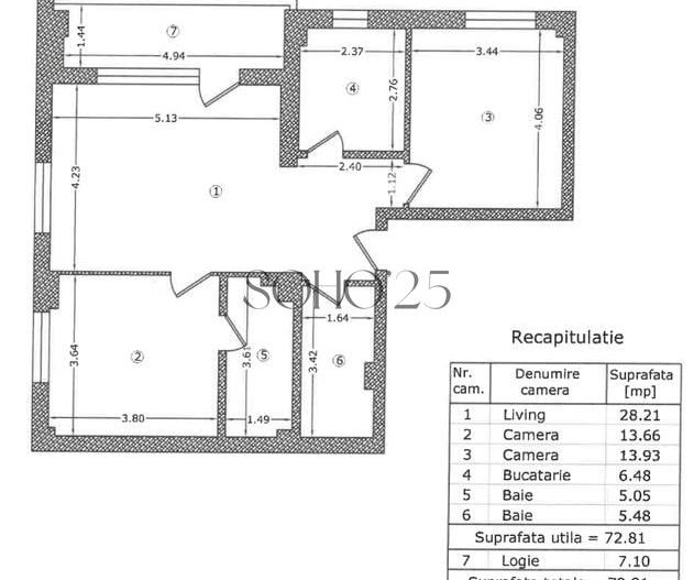 Apartament modern 3 camere, finisaje premium, complet mobilat și utilat - Poză 16