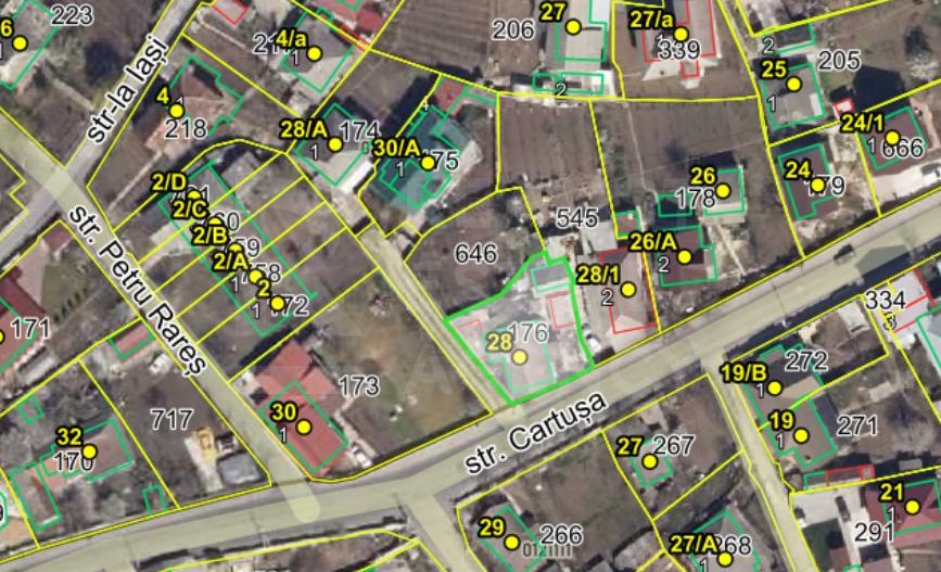 Vânzare, teren, 4,33 ari, strada Cartușa, Durlești. - Poză 1