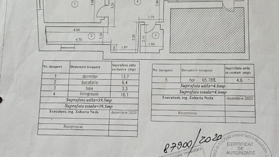 Apartament cu 2 camere - piata Unirii - Poză 9