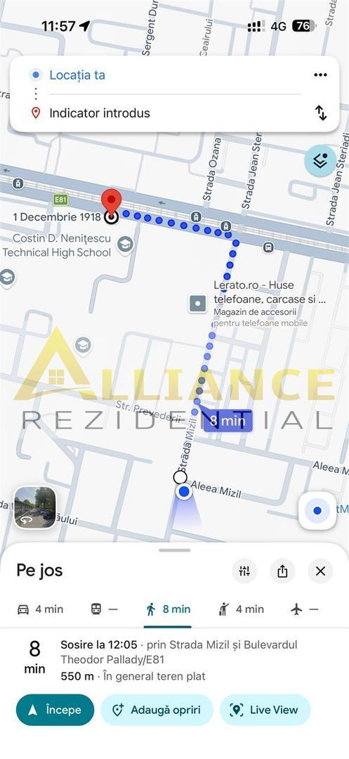 APARTAMENT 4 CAMERE SI 2 BAI DE VANZARE - ZONA METROU 1 DECEMBRIE - Poză 8