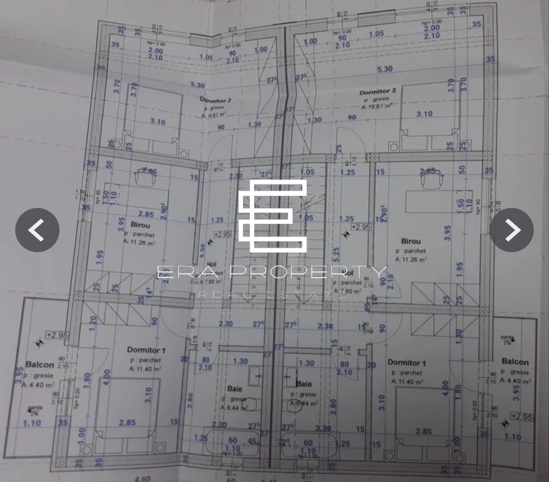 Duplex, 4 camere,INTABULAT, zona Casa de Apa, cartierul Arhitectilor - Schiță 8