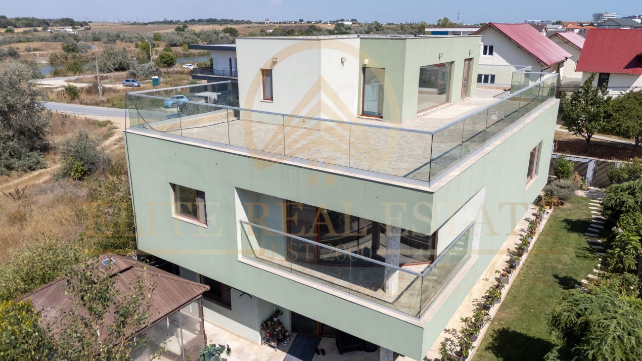 Mamaia Sat - Vila moderna, dotari premium, curte mare, vedere la lac! - Poză 59