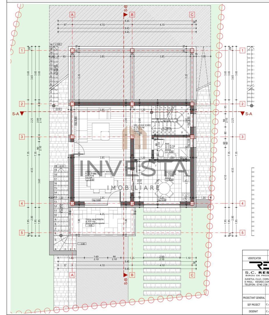 CASA INDIVIDUALA FELEACU 1000 MP CURTE - Poză 13