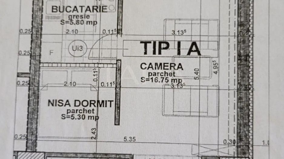 Apartament cu 2 camere, 40 mp, etaj 6, zona Iulius Mall. - Poză 8