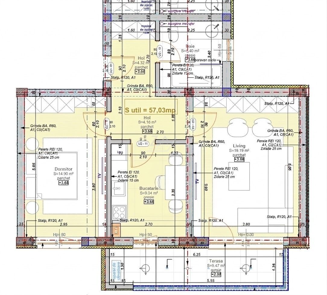 Mobilat si utilat. Decomandat. Clima. Spatiu de depozitare. - Poză 9