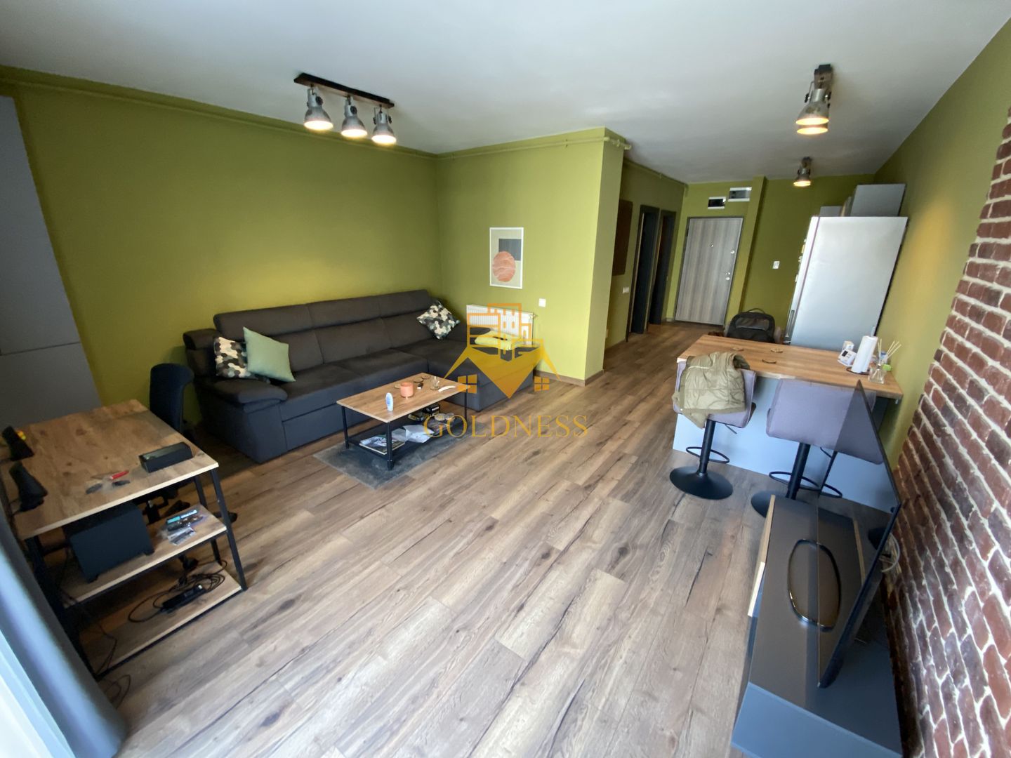 2 camere open space, Cartierul Borhanci, Gardenia Residence, Panemar - Poză 3
