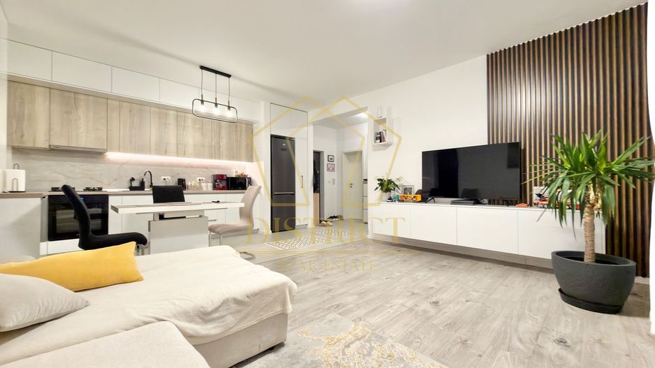 Apartament cu 3 camere mobilat si utlat, 70 mp utili, in Giroc la etajul 2. - Poză 1