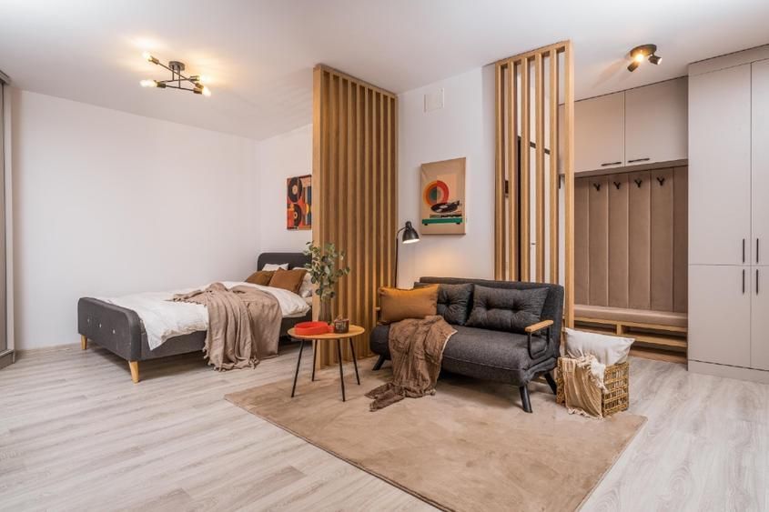De Inchiriat–Studio Modern, Bloc Nou, Prima Închiriere,  Metrou Timpuri Noi - Poză 3