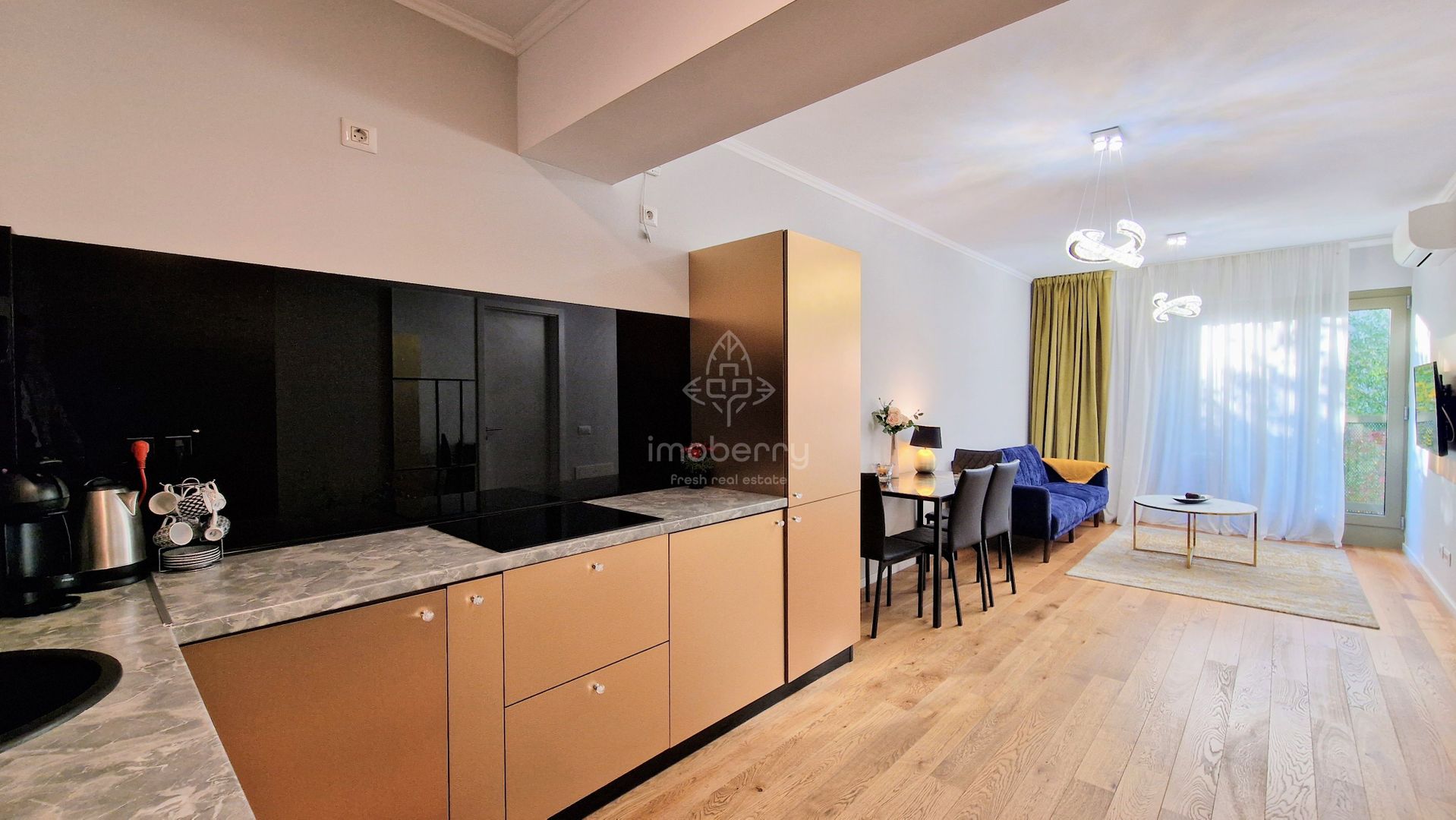 Studio Aviatiei Park | Mobilat & Utilat | Vedere curte interioara | Comision 0! - Poză 3