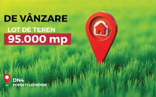 Teren 95000 mp, cu acces rapid la centura si A0 - langa Jumbo Berceni - Poză 1