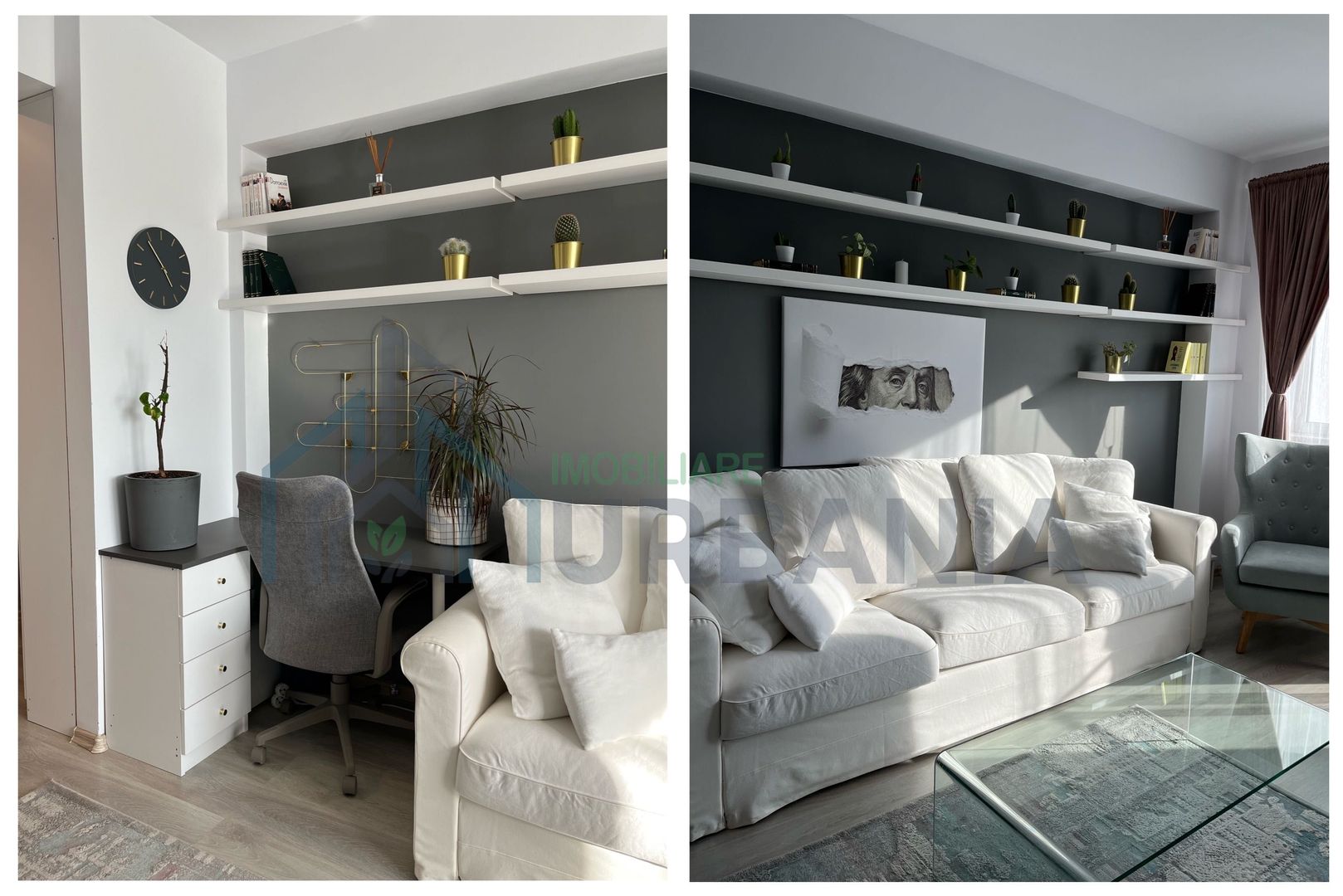 Apartament 2 camere, 57 mp, mobilat si utilat complet, vedere spre padure - Moara de Vant, Iasi - Poză 1