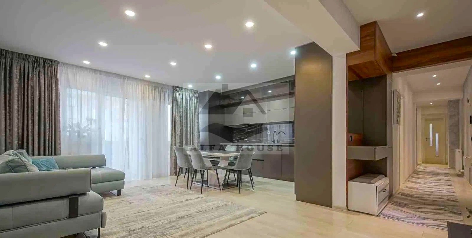 Apartament cu patru camere, Tractorul-Coresi , 116 mp+3 parcari - Poză 4