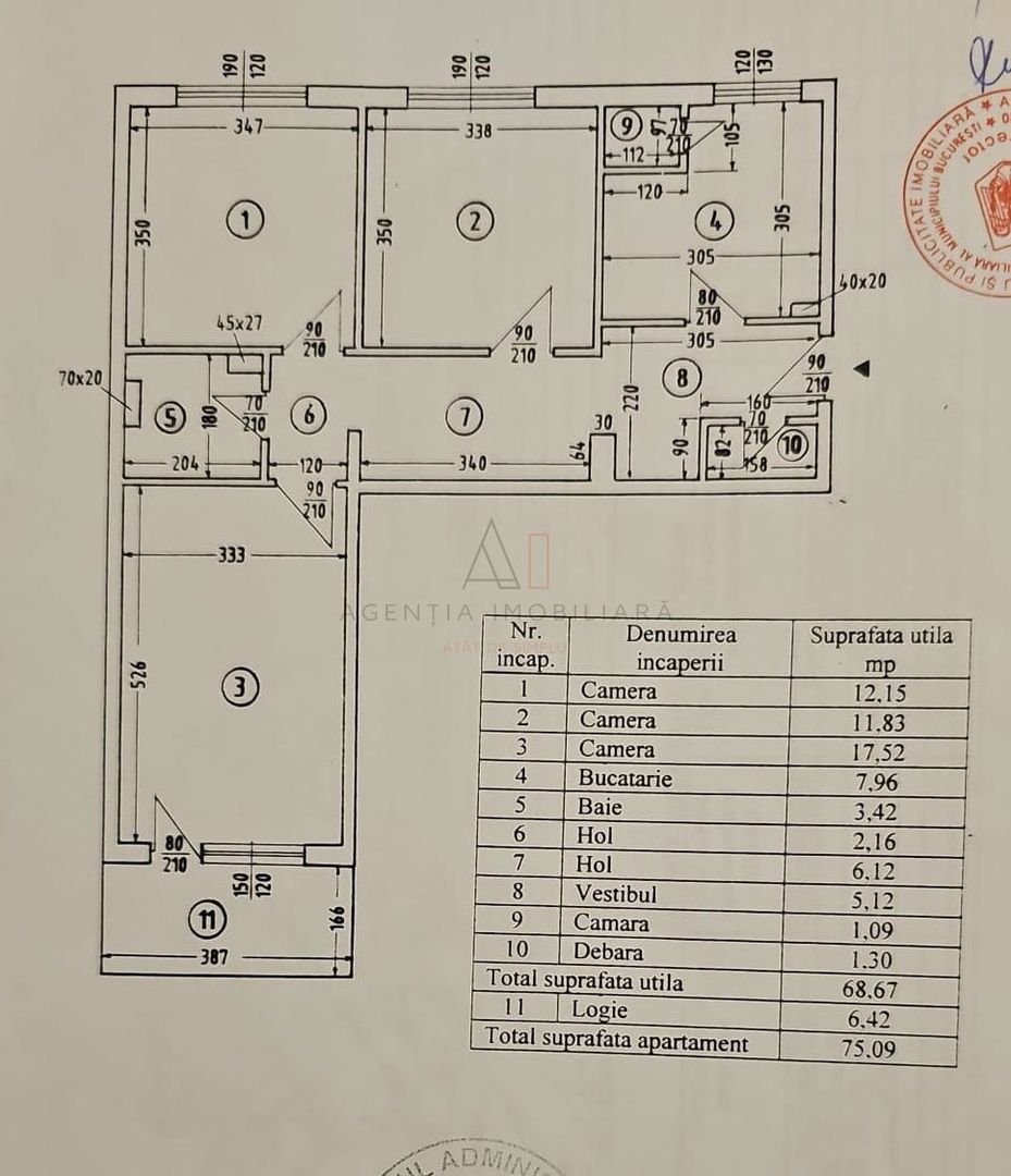 3 Camere Titulescu | Bloc Reabilitat - Poză 9