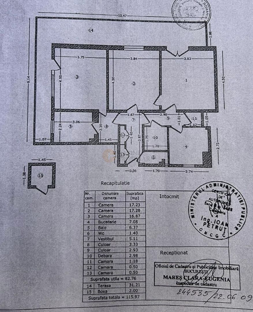 Apartament Tip Penthouse | 3 Camere | Terasă Panoramică | Universitate - Poză 11