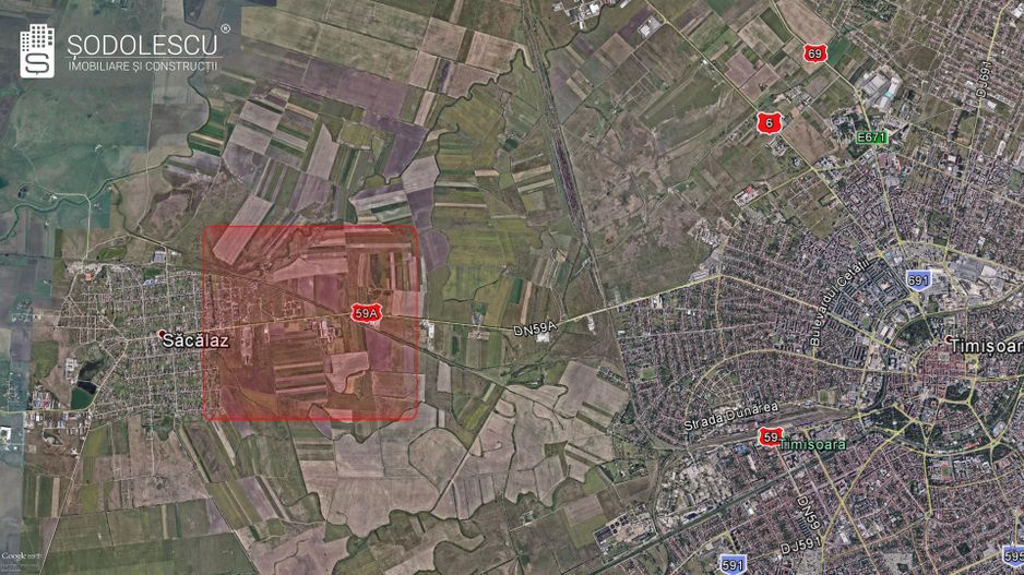 Teren 25,000 mp Timisoara / DN  59 - Poză 2