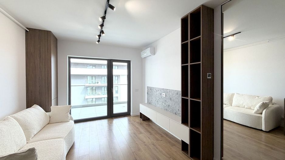 Studio mobilat si utilat | terasa 10 mp | Prima Vista Pipera-Barbu Vacarescu - Poză 1