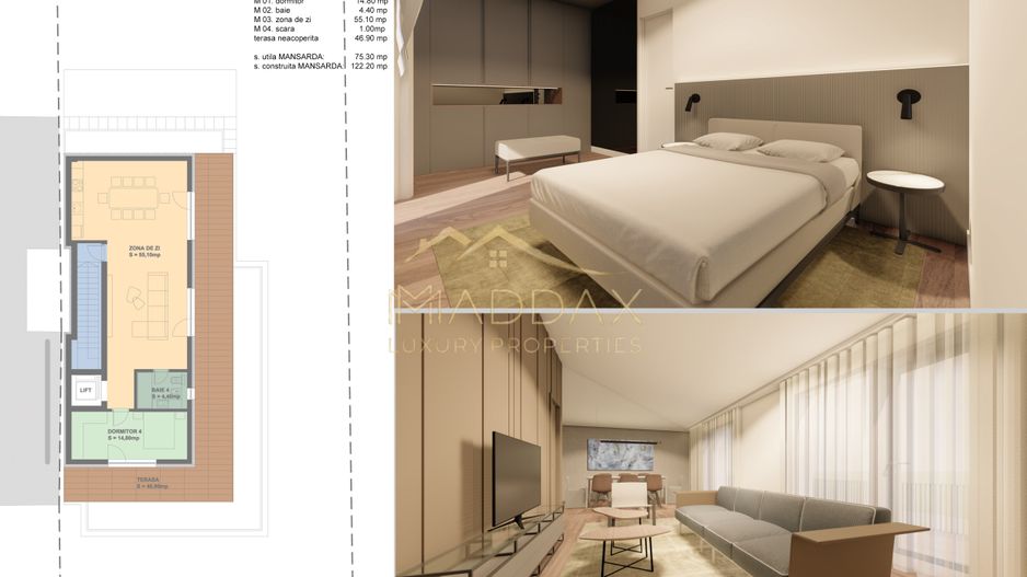 Masterpiece Villa // 940 sqm // 4 parking spaces // Domenii - Schiță 95