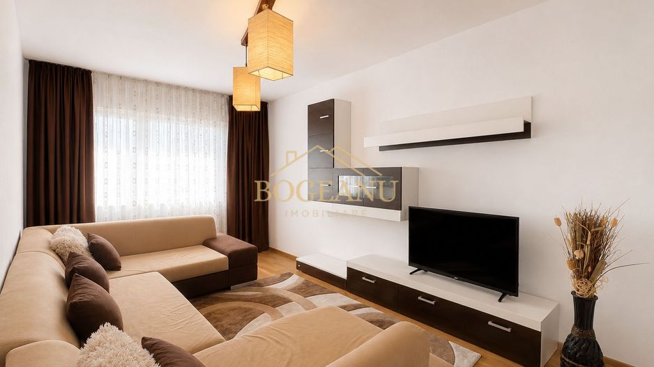 BG190-Apartament 3 camere,Mobilat-Utilat,58 mp utili- Zona Nord - Poză 1