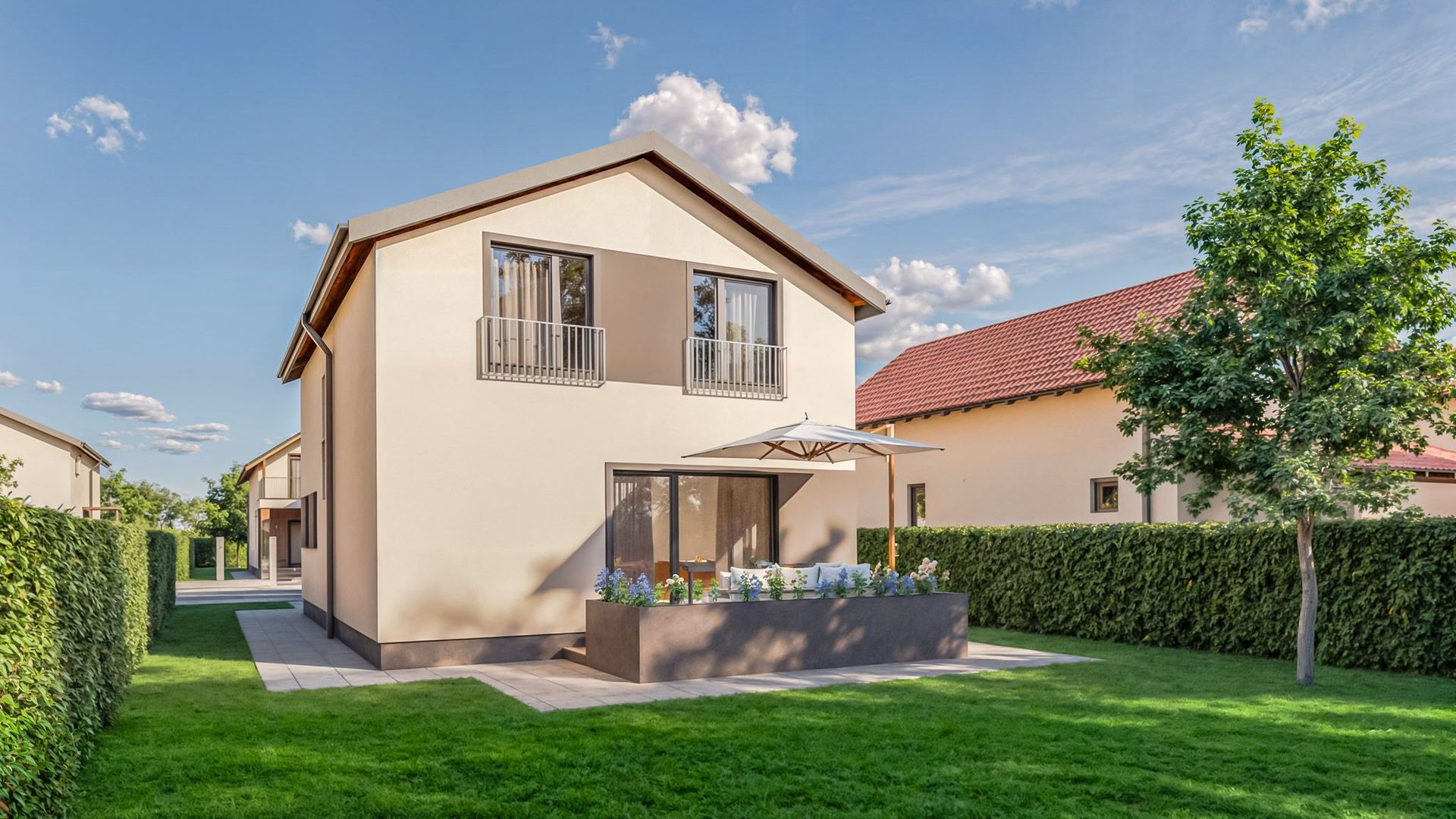 Case individuale în Sânpetru, cu teren 400 mp și toate utilitățile - Poză 10