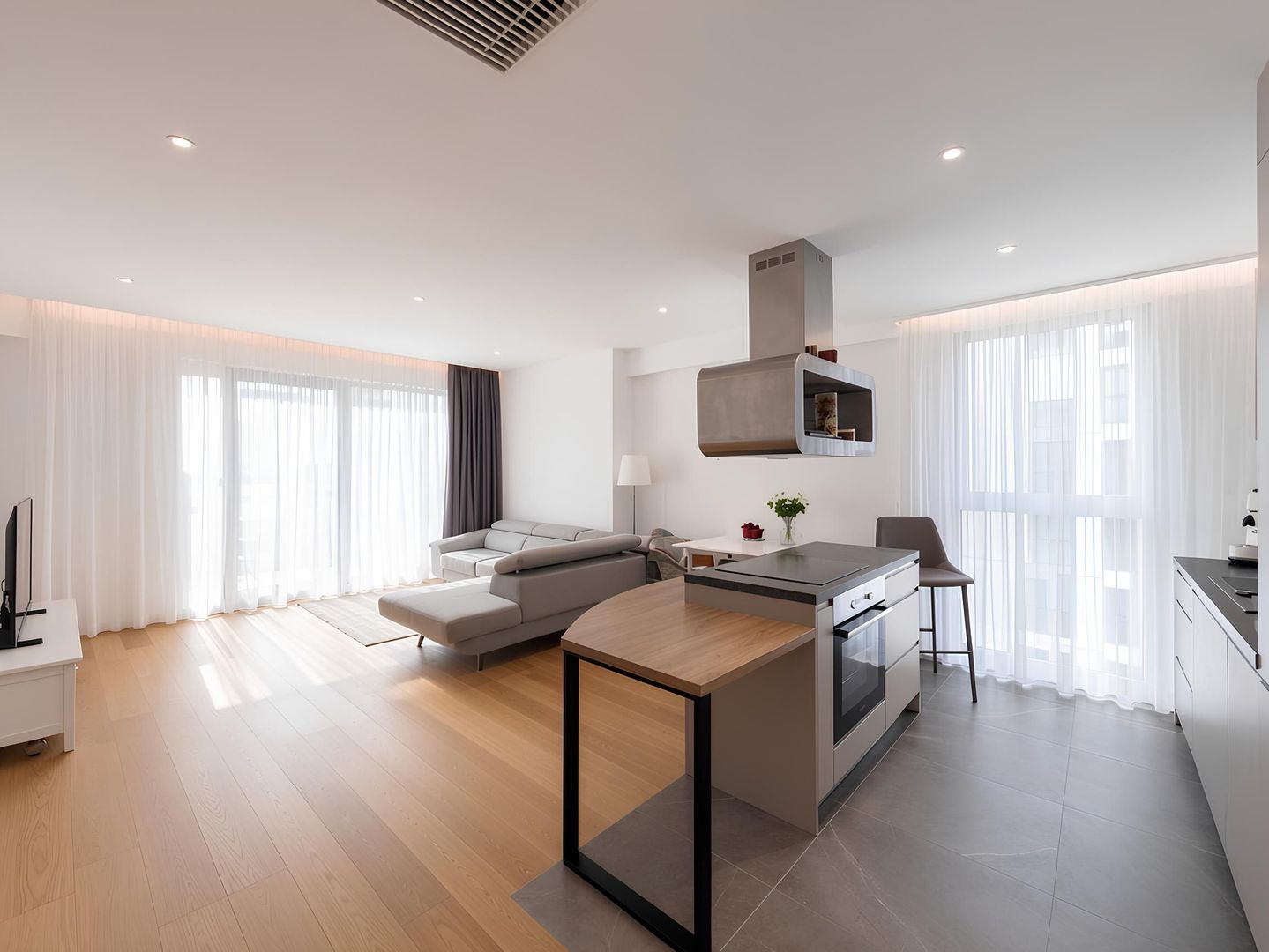 Apartament luminos cu 3 camere și terasă | One Herăstrău Towers - Poză 4