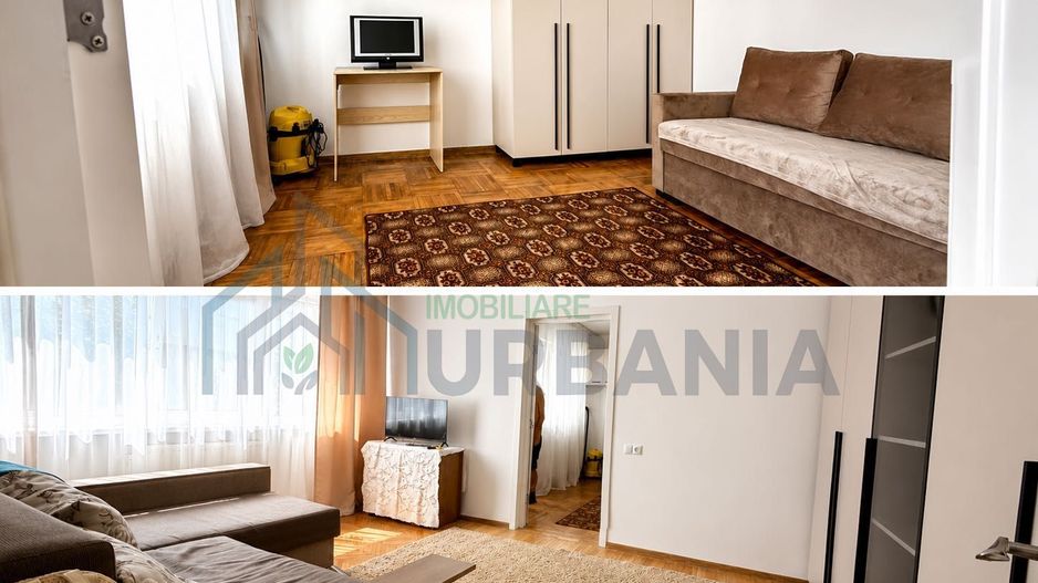 Apartament decomandat, 2 camere, mobilat, zona Podu Roș – Iași - Poză 1