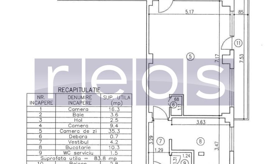 VANZARE -3-CAMERE -STEFAN CEL MARE - Poză 9