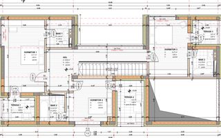 Vila de lux cu arhitectură superbă, cu panorama spre Cluj! - Schiță 5