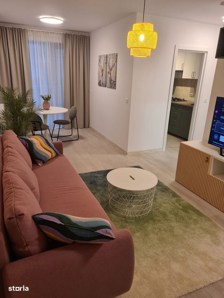 Prima închiriere - Apartament 2 camere Hils Brauner, parcare inclusă, bloc nou - Poză 3