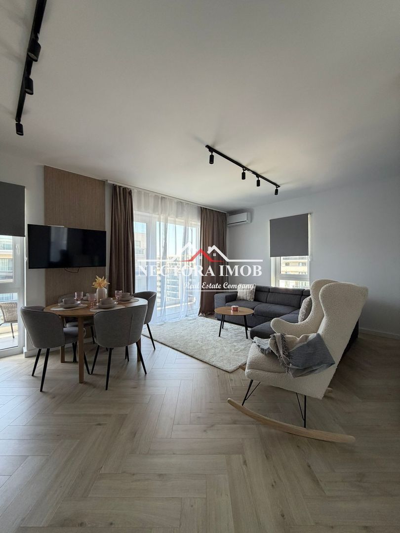 NECTORA IMOB-Apartament 3 camere,2 bai,2 balcoane,Parcare,Prima Arena - Poză 1