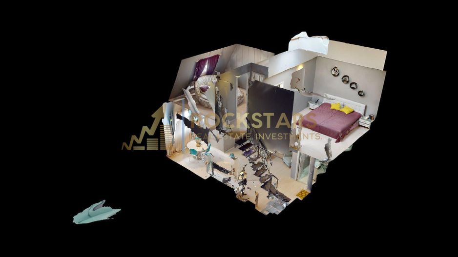 Apartament 3 camere | Doua niveluri | 74 mp | zona Fizicienilor - Poză 19