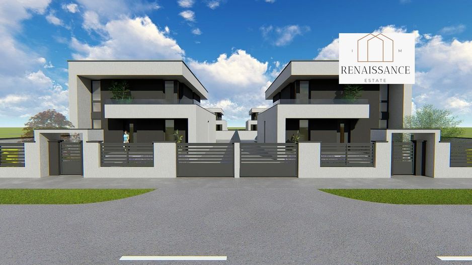 Vila 5 Camere 3 Bai 145mp Utili 450mp Teren | Proiect Modern - Panouri - Poză 3