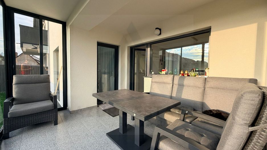 Casa individuala utilata 4 camere 120 mp utili garaj si teren Cristian - Poză 25